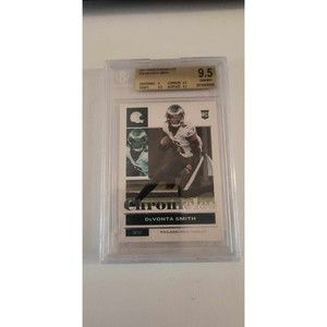 DEVONTA SMITH 2021 Panini Chronicles  Beckett Graded 9.5 Rookie Eagles